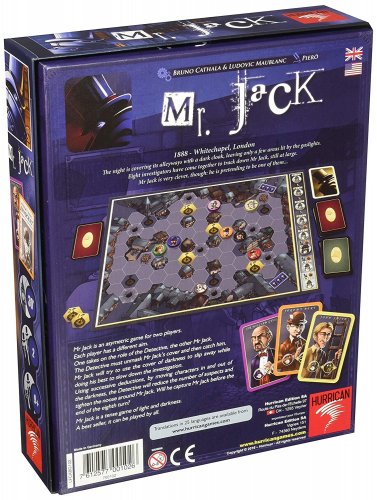 Настольная игра - Mr. Jack (мистер Джек в Лондоне) ENG