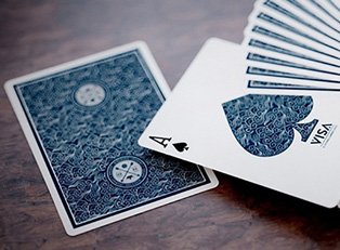 Аксессуары - Гральні Карти VISA Playing Cards 