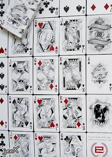 Игральные карты - Игральные Карты Ellusionist Arcane White Playing Cards
