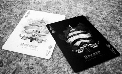 Игральные карты - Гральні Карти Ellusionist - Arcane Black Playing Cards