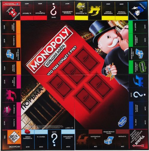 Настольная игра - Монополия. Большая Афера (Monopoly. Cheaters Edition)