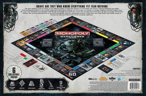 Настольная игра - Monopoly. Warhammer 40 000 Edition (Монополія Warhammer 40K ) ENG