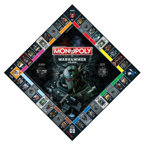 Настольная игра - Monopoly. Warhammer 40 000 Edition (Монополия Warhammer 40K ) ENG