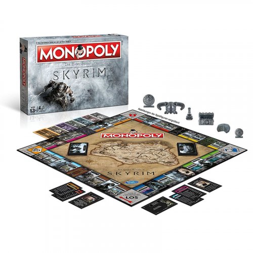 Настольная игра - Настільна гра Monopoly The Elder Scroll V Skyrim Edition (Монополія Скайрім)