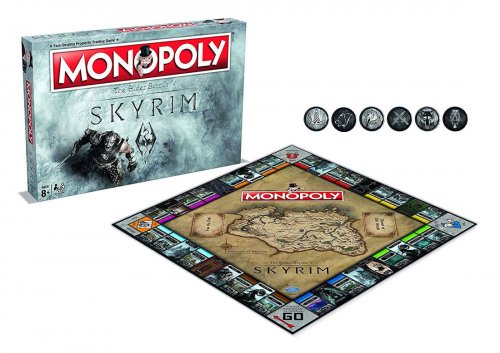 Настольная игра - Настільна гра Monopoly The Elder Scroll V Skyrim Edition (Монополія Скайрім)