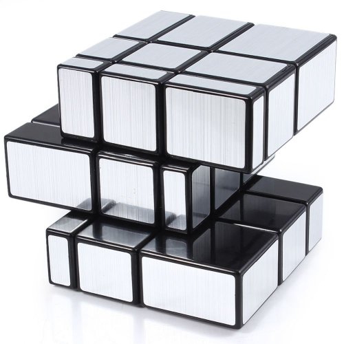 Головоломка - Кубик Рубіка Qiyi 3*3*3 mirror silver (Дзеркальний Кубик Срібло)