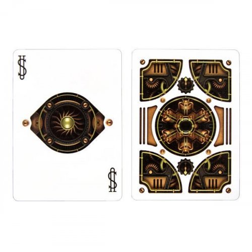 Игральные карты - Гральні Карти Bicycle Steampunk Gold Playing Cards