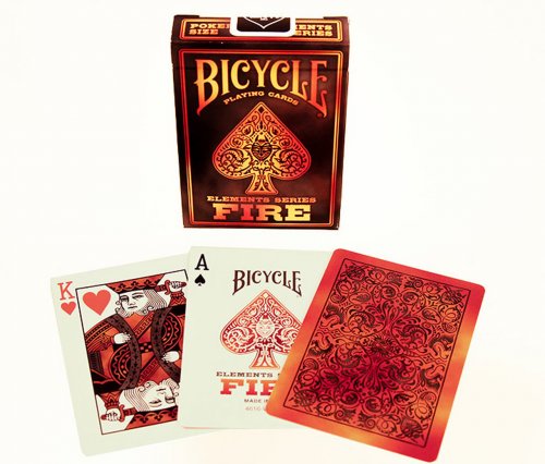 Игральные карты - Игральные Карты Bicycle Fire Playing Cards