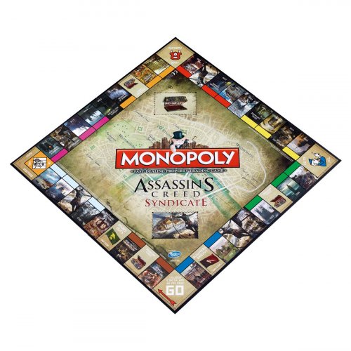 Настольная игра - Настільна гра Monopoly Assassin's Creed Syndicate (Монополія Кредо Вбивці) ENG
