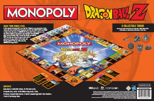 Настольная игра - Monopoly Dragonball Z ENG