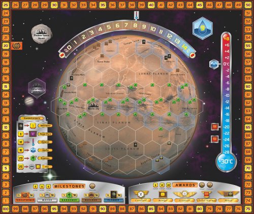 Настольная игра - Тераформування Марса (Покорение Марса, Terraforming Mars) UKR