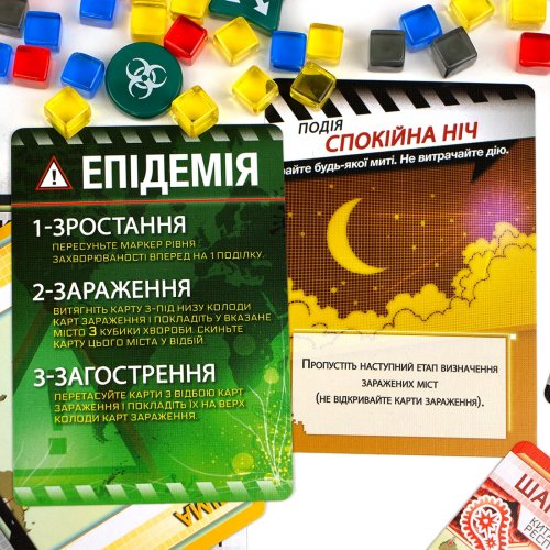 Настольная игра - Настільна гра Пандемія UKR