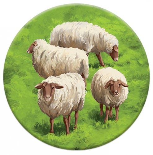 Настольная игра - Настольная игра Каркассон 2019. Холмы и овцы (дополнение)
