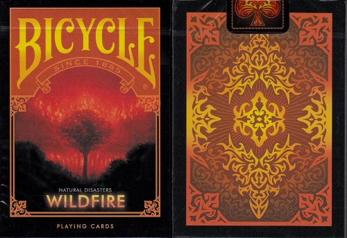Игральные карты - Гральні карти Bicycle Natural Disaster Wildfire