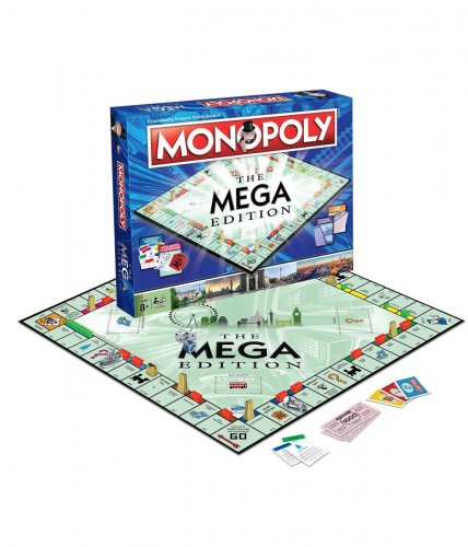 Настольная игра - Настільна гра Mega Monopoly (Мега Монополія) ENG