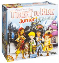  - Квиток на Потяг Дитячий Європа (Ticket To Ride Junior Europe)