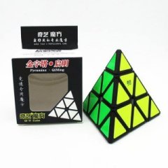 Головоломка - Кубик Рубика Qiyi Qiming A Pyraminx Пирамидка (с наклейками)