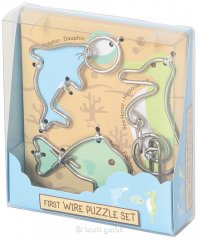  - Набор Головоломок для Малышей. Морские Животные (First Wire Puzzle Set. Aquatic)