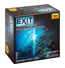 Настольная игра - EXIT: Квест. Затонувшие сокровища (EXIT: The Game - The Sunken Treasure)