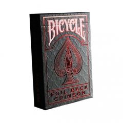  - Игральные Карты Bicycle Metalluxe Foil Back Crimson