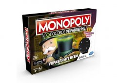 Настольная игра - Монополія. Голосове управління (Монополия. Голосовое управление, Monopoly Voice Banking) RUS