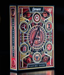  - Игральные Карты Theory11 Avengers: Infinity Saga Red Edition (Мстители)