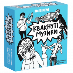 Настольная игра - Квакнутые Музыканты (Квакнуті Музики, Freaky Band) UKR