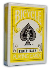  - Игральные Карты Bicycle Rider Back Yellow