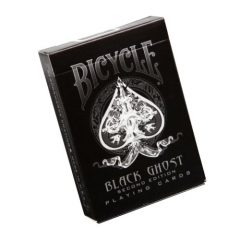  - Гральні Карти Ellusionist Bicycle Black Ghost 2nd Edition