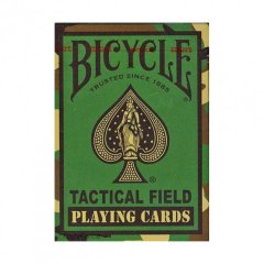  - Игральные Карты Bicycle Tactical Field v2 std.index green/brown