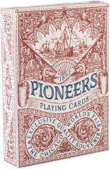 Игральные карты - Игральные Карты Ellusionist Pioneers Red Marked