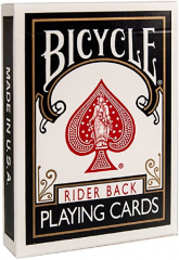  - Игральные Карты Bicycle Rider Back Black