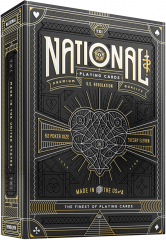 Аксессуары - Гральні Карти Theory11 National (Black)