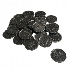  - Металеві монети для гри Rurik: Боротьба за Київ (Metalic coins for boardgame Rurik: Dawn of Kiev)