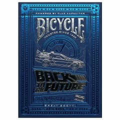  - Игральные Карты Bicycle Back to the Future (Назад в будущее) Blue