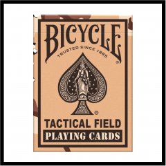  - Игральные Карты Bicycle Tactical Field v2 std.index brown