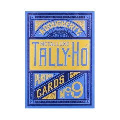 Игральные карты - Гральні карти Tally-Ho Metalluxe BLUE