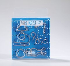  - Wire Puzzle Set синий