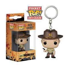  - Pocket POP! Брелок: Ходячие мертвецы: Рик Граймс
(Pocket POP! Keychain: The Walking Dead: Rick Grimes)